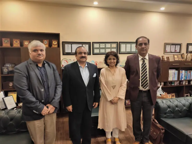 NIH – Meeting with the CEO of NIH and the Jhpiego Country Director, Islamabad, Pakistan
